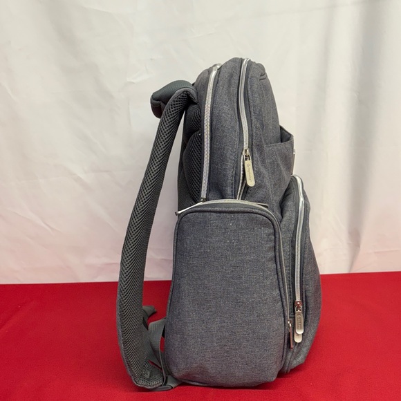 Ergobaby Anywhere I Go Diaper Bag Backpack, Grey - Picture 3 of 8